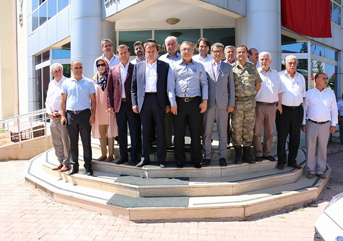 Başkan Erkoç Pazarcık'ta