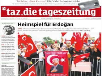 Almanların sansürü Alman basınında da eleştirildi