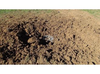 Hatay’a top mermileri atıldı