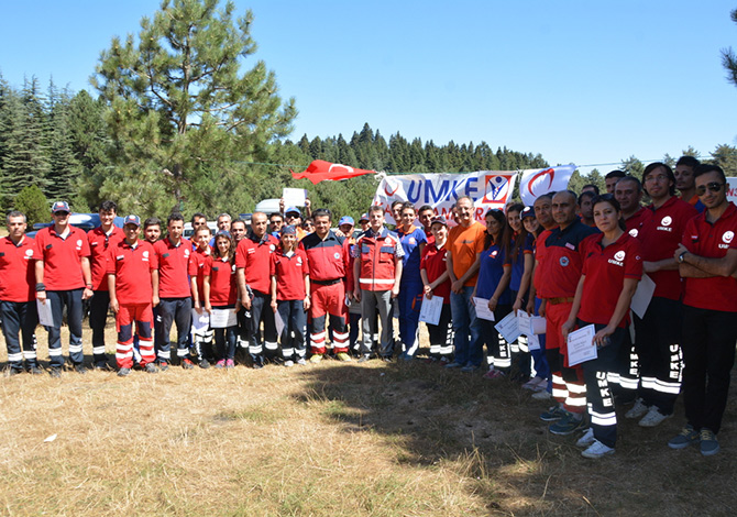 2016 Yılı UMKE Kampı Kahramanmaraş’ta Yapıldı