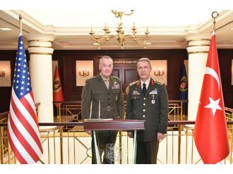 ABD’li mevkidaşından Orgeneral Akar’a ziyaret