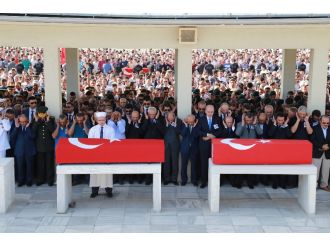 Başkent şehitlerini uğurladı