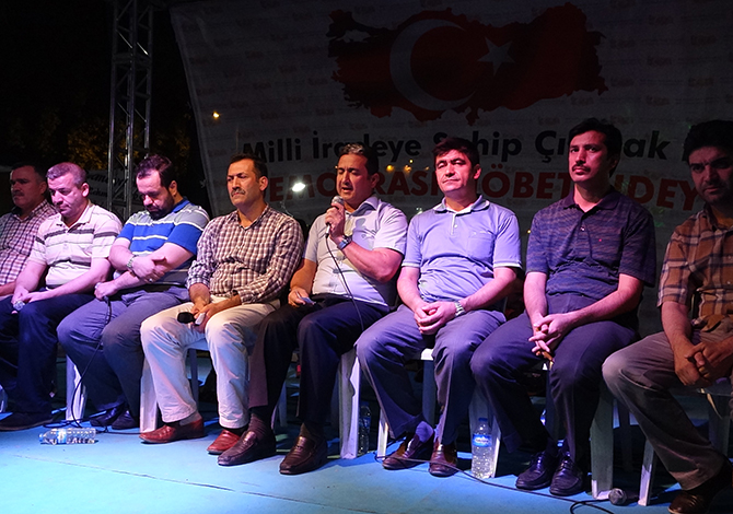 Demokrasi Şehitleri İçin Dua Edildi