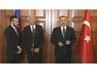 Avrupa Konseyi Genel Sekreterinin yanında AB’yi topa tuttu