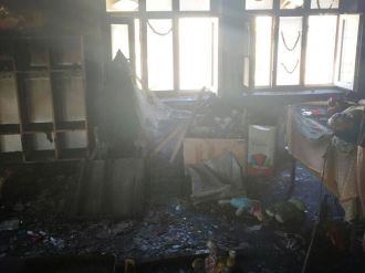 Teröristler anaokulu yaktı