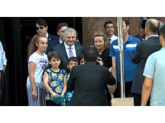 Başbakan Yıldırım Mustafa Elitaş’ı ziyaret etti