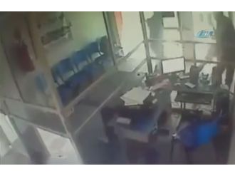 Polis soyguncuyu böyle vurdu