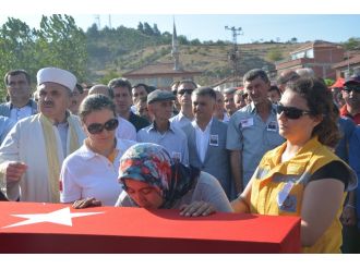 Balıkesir şehidine ağladı