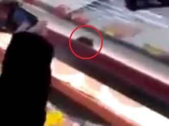 Müşterileri şok eden görüntü