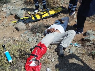 Paraşütçü 500 metreden düştü