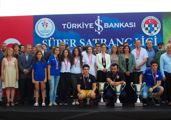 2016 Süper Satranç Ligi Sona Erdi