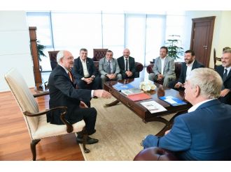 DİSK, KESK VE TMMOB heyetinden Kılıçdaroğlu’na ziyaret