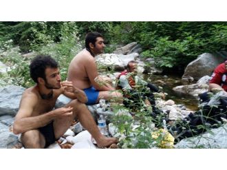 17 saat mahsur kaldılar