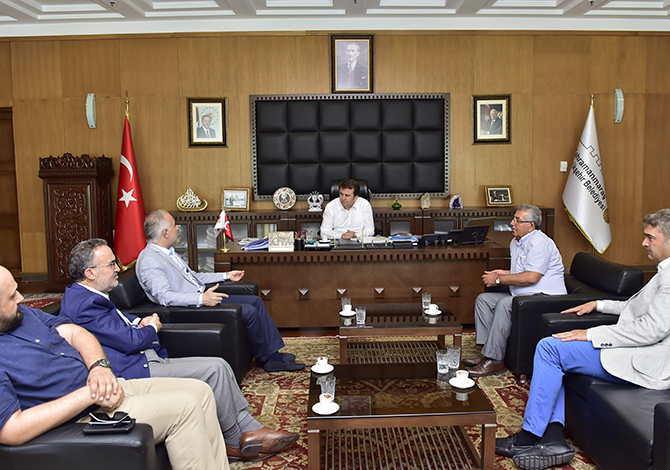 Türk Kızılayı’ndan Başkan Erkoç’a Ziyaret