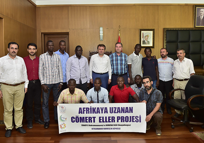 Burkina Faso’lu Öğrencilerden Ziyaret