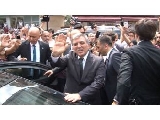 Gül cuma namazını Sancaktepe’de kıldı