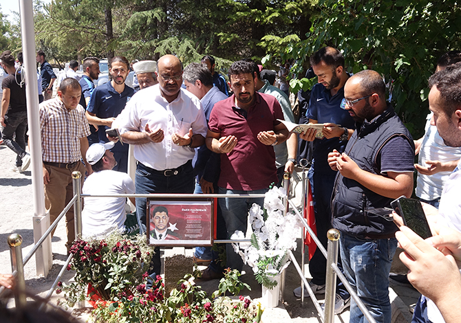 Şehit Halisdemire Kahramanmaraş’tan Ziyaret