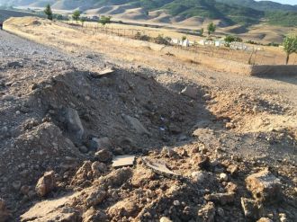 EYP imha edilerek karayolu ulaşıma açıldı