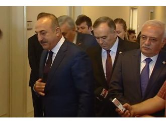 Çavuşoğlu’ndan MHP’ye ziyaret