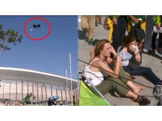 Rio’da inanılmaz kaza