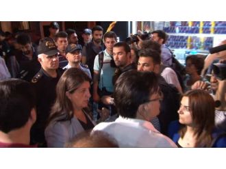 Pervin Buldan da oradaydı