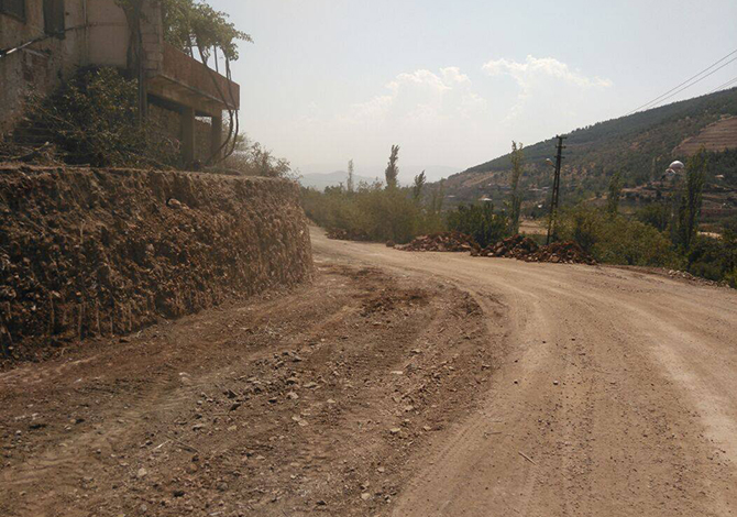 Türkoğlu’nda Yol Genişletme Ve Asfaltlama Çalışması