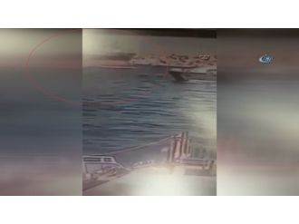 3 mürettebatın şehit olduğu gemi kazası kamerada