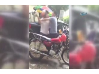 Çekiçle böyle dehşet saçtı !