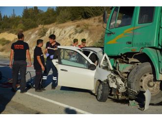 Feci kaza güvenlik kamerasında