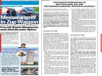 Türk iş adamından Avusturya Başbakanına ilanlı cevap