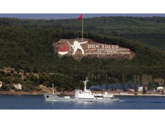 Rus istihbarat gemisi Boğaz’dan geçti