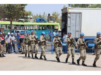 Cenazede yoğun güvenlik önlemi