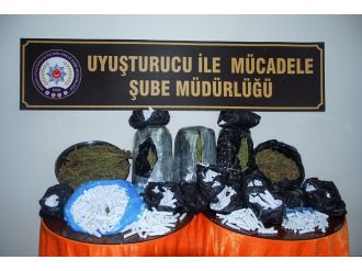 Mersin’de 78 kilo esrar ele geçirildi