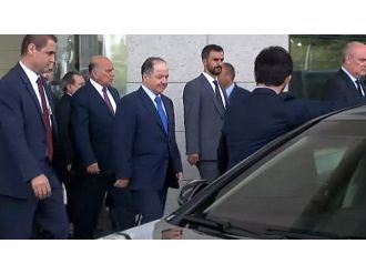 Mesud Barzani Ankara’da