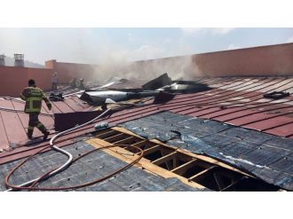 Balıkesir Üniversitesinde yangın