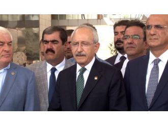 CHP lideri saldırı bölgesinde konuştu