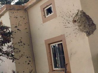 Karkamış’taki evlerde hasar oluştu