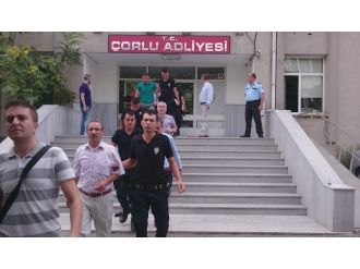 Çorlu Adliyesine 100 polisle operasyon