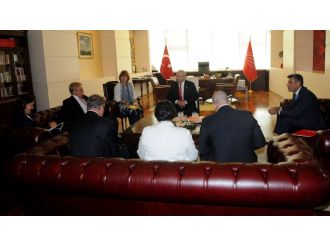 Kılıçdaroğlu, Elmar Brok ve Kati Piri’yi kabul etti