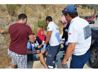 Vidanjör’den atık su aktı, 11 araç kaza yaptı