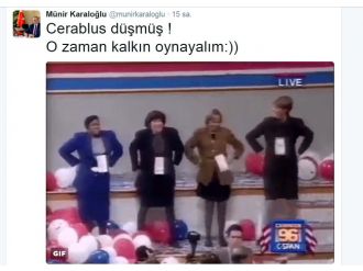 Demirtaş’a ’makarena dans’lı  Cerablus göndermesi