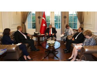 Binali Yıldırım Lütfi Mestan’la görüştü