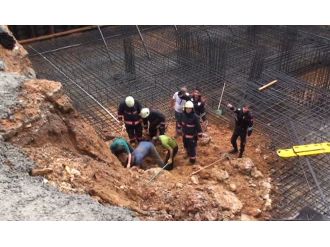 İstanbul’da inşaatta göçük: 1 işçi enkaz altında