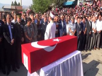 Şehit Uzman Çavuşa veda