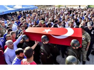 Şehit Uzman Çavuş Uğur Kartal’a gözüyaşlı veda