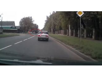 Caddenin ortasında bir anda dev bir geyik belirdi