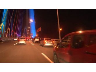 3. köprüden geçişler başladı