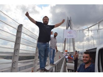 3. köprüde ilginç görüntü