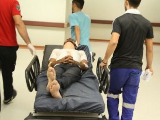 Kontrolden çıkan otomobil takla attı: 1 ölü, 2 yaralı