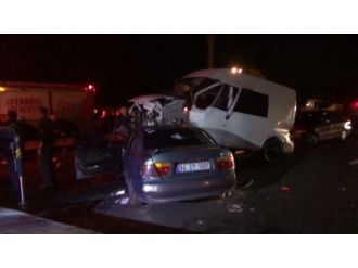 İstanbul’da zincirleme kaza: 6 yaralı